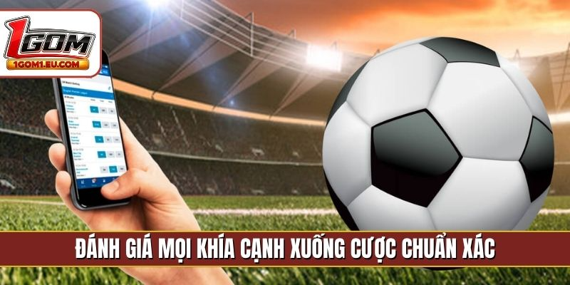 Đánh giá mọi khía cạnh xuống cược chuẩn xác