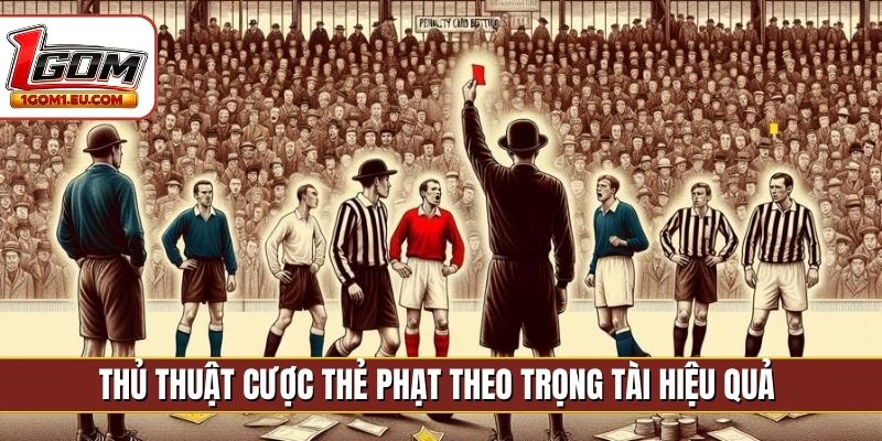 Thủ thuật cược thẻ phạt theo trọng tài hiệu quả nhất